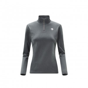 Descente Melange T-neck T-neck Damen | HAFJS4570